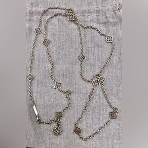 Kendra Scott long gold necklace